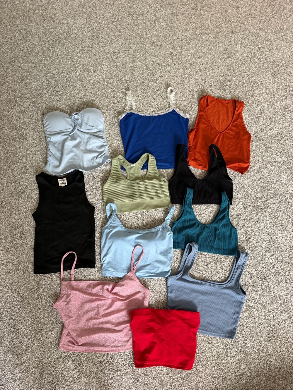 Bundle Women's Tank & Crop Top Lot